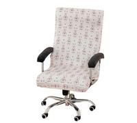 DAZSIAZ Funda Elástica para Silla de Oficina con Cremallera Resistente, Funda Protectora Universal para Silla Gaming Giratoria, Resistente a Arañazos de Gato, Suave y Extraíble(B,XL)