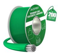 DazSpirit 200M Cable Delimitador Universal para Robot Cortacesped, Accesorio para Cable de Cortacésped Compatible con Gardena Bosch Husqvarna Worx Honda Robomow USW
