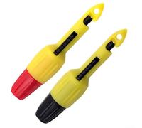 DAZZLEEX 2 clips de perforación de aislamiento de 2 mm/4 mm, sonda de perforación, alambre de reparación automotriz, clip de prueba de sonda de perforación (4 mm)