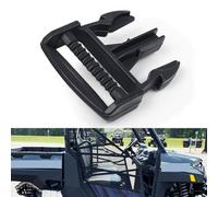 DAZZLEEX 5452505 Clip de hebilla de red de puerta para Polaris Crew 900 1000 40 mm, repuesto de cabeza macho, ABS negro, clip de malla para puerta de coche 2016-2022