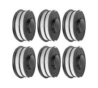 DAZZLEEX 6 carretes para cortacésped para Einhell GC-ET 4530 RTV 400, RTV 550, RTV 550/1 (6 piezas)