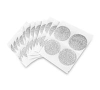 DAZZLEEX 60 tapas de sellado de cápsulas de café, tapas de sellado de cápsulas de café de aluminio para Nes-Presso