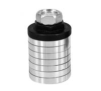 DAZZLEEX Adaptador de amoladora angular a máquina de ranurado, amoladora angular para M14 a adaptador de máquina de ranurado, pulidora angular