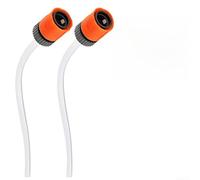 DAZZLEEX Adaptador de lavadora de alta presión de batería de litio, conector de manguera de conexión rápida para modelos WORX, plástico ABS naranja, paquete de 2