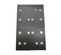 DAZZLEEX Almohadilla de Lija 130X80Mm Almohadilla de Lija 12 Agujeros Placa de Respaldo de Repuesto para Festool Rts 400 Req