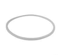 DAZZLEEX Anillo de sellado de goma de silicona transparente de repuesto para tapa de olla a presión de aleación de aluminio de 22-32 cm, sellado elástico resistente a altas temperaturas para una