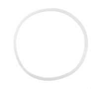 DAZZLEEX Anillo de sellado de goma de silicona transparente de repuesto para tapa de olla a presión de aleación de aluminio de 22-32 cm, sellado elástico resistente a altas temperaturas para una