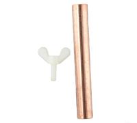DAZZLEEX Ánodo solar de cobre de repuesto para piscina, limpiador purificador, ionizador, 230 g, varilla de cobre de 1,8 x 10,5 cm, flota para reducir el olor y (160 g)