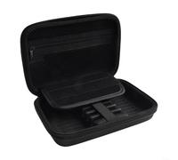 DAZZLEEX Darts Bag - Caja de almacenamiento de dardos de goma EVA, organizador de bolsillo de malla hecho de material duro para 6 dardos, como lo muestra la imagen