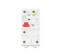 DAZZLEEX DZ47LE 1P+N Interruptor de circuito 100A 220V Protector de fugas con carcasa de PC autoextinguible y terminales de gran tamaño para electricidad comercial residencial
