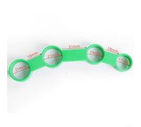 DAZZLEEX Ejercitador de dedo de guitarra y estirador de agarre de mano para músicos, entrenador de fuerza de dedo de tensión ajustable para mejorar la flexibilidad y la potencia para guitarra, bajo (L