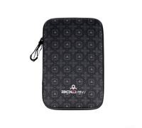 DAZZLEEX Estuche resistente para remo de tenis de mesa con espacio para dos raquetas, perfecto para cualquier lugar