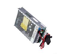 DAZZLEEX Fuente de alimentación de conmutación ininterrumpida 150W 12V 24V DC salida UPS para cámara de sistema de seguridad con carga de doble canal y monitoreo Plata (UPS-150-12)