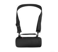 DAZZLEEX Funda para altavoz JBL Flip 5/6/7, funda impermeable portátil de EVA y nailon con correa para el hombro para aventuras al aire libre o reuniones junto a la piscina