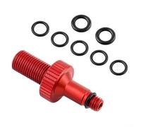 DAZZLEEX Herramienta de válvula de bomba de aire para bicicleta, herramienta de adaptador de válvula de bomba de aire para DT para Rockshox Monarch (rojo), 2002161561
