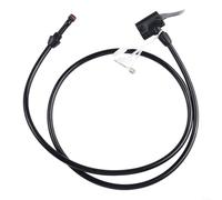 DAZZLEEX Manguera de extensión de bomba de aire para bicicleta, tubo de 125 cm con conector de 13 mm, resistente al calor y diseño anticongelante para boquillas francesas, compatible con la mayoría de