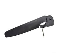 DAZZLEEX Pedales de bloqueo ajustable para kayak, control de dirección de cola de kayak, timón, canoa, pesca, barco, accesorios de dirección (pin-80 mm)