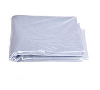 DAZZLEEX Película de invernadero, 3 x 4 m, lámina de plástico de polietileno transparente, cubierta de material de bricolaje para techo de invernadero