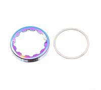 DAZZLEEX Perno de biela autoextraíble de 24/30 mm para rotor Aldhu (tapa de arcoíris)