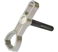 DAZZLEEX Perno de mango de aleación de aluminio para accesorios de bicicleta plegables Poday, agarre ligero CNC para junta de marco y vástago, viajes, negro, rojo, amarillo, plateado (plata)