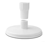 DAZZLEEX Placa de vacío SP1106 para piscinas Hayward en el suelo con adaptador de manguera de 1.5 pulgadas y sello de goma, pieza de repuesto ABS blanca