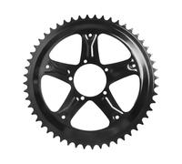 DAZZLEEX Plato para motor para Bafang BBS01/BBS02 - Opciones de piñón 44T, 46T, 48T - Rueda de cadena duradera para un ciclismo eficiente, 46T