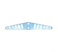DAZZLEEX Polea ajustable de alta y baja fijación de cable multiposición Lat barra de tracción para gimnasio, placa de acero, mango de fitness, entrenamiento de hombro trasero, 52 cm, plata (38 cm)