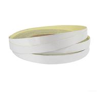 DAZZLEEX Rollo de cinta adhesiva reflectante para llantas, 5 m x 1 cm, para coche, motocicleta, bicicleta, ruedas y carrocería, calcomanía de seguridad en amarillo, naranja, blanco, rojo o negro mate