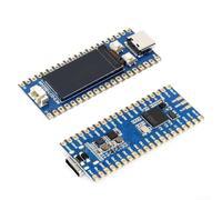 DAZZLEEX RP2350 Placa microcontrolador con 0.96 pulgadas IPS LCD Dual-Core MCU con 12 máquinas de estado PIO Puerto de carga de batería para proyectos Raspberry Pi