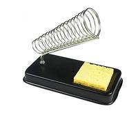 DAZZLEEX Tenedor eléctrico del soporte del soldador con la resistencia del cojín de esponja de la limpieza de la soldadura