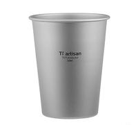 DAZZLEEX Titanio 320ml Cerveza Cup,Taza Taza Taza Agua Jugo Senderismo Ta8772F