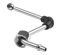 DAZZLEEX Tubo de vapor con esta varita de vapor para máquinas de espresso DeLonghi de 6 mm de diámetro, varita EC680, EC685, EC780 y EC785 (3 agujeros)