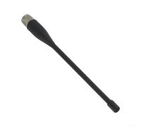 DAZZLEEX UHF TNC - Antena de látigo macho de 3 dBi para receptor de encuesta GPS R6 R8 GNSS, 17 cm, color negro