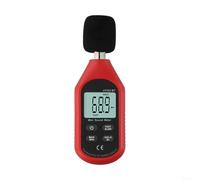 DAZZLEEX UNI-T UT353BT Medidor de nivel de sonido digital 30-130dB con para pruebas de ruido, registro de datos, retroiluminación LCD, uso rápido y lento