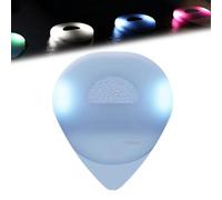 Dazzling Colourful Illuminated Guitar Plectrum, Beat Picks - Beatpicks Light up Guitar Pick - Auto LED Glowing Pick for Enhanced Stage Performance (0.58mm,Blue)