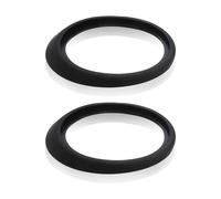 DAZZLUXE 2 tiras de sellado de goma para antena de techo de coche