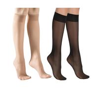 DAZZLUXE 2pcs medias moda calcetines mujer moda calcetines hasta la rodilla calcetines mujer moda calcetines finos transparentes moda medias medias moda moda calcetines moda calcetines moda plus,