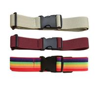DAZZLUXE 3 Cinturones Ajustables para Niños, Elásticos con Hebilla, Entrenamiento Militar, Campamento de Verano, Adecuado para Camping y Uso