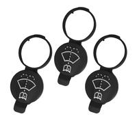 DAZZLUXE 3 tapas para limpiaparabrisas, tapa del depósito de combustible, tapa del radiador del coche, tapa del depósito del líquido del lavaparabrisas