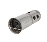 DB Killer 50mm,Silenciador Tubo Escape Baffte 50mm diámetro Exterior 141mm Longitud,Universal Moto Inserto silenciador para Tubo de Escape