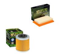 DB PARTS kit filtro de aire y filtro de aceite compatible con Aprilia 125 RS4 2011-2017