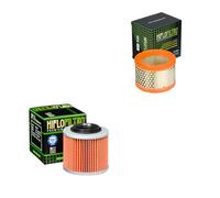 DB PARTS kit filtro de aire y filtro de aceite compatible con Aprilia 650 Pegaso 1997-1999