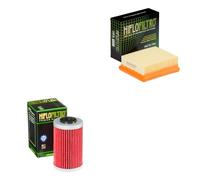 DB PARTS kit filtro de aire y filtro de aceite compatible con KTM 390 Duke 2013-2018