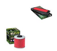 DB PARTS kit filtro de aire y filtro de aceite compatible con Kymco 400I Xciting 2012-2017