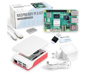db-tronic Raspberry Pi 5 4 GB Starter Kit | Edición 64 GB | Alimentación 27 W | Carcasa con Ventilador | Micro HDMI 4K | Disipador | Ideal para Home Assistant y el Smart Home