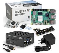 db-tronic Raspberry Pi 5 8 GB NVMe Kit | Edición 64 GB | Alimentación 27 W | Carcasa metálica | Refrigeración Activa | SSD M.2 NVMe PCIe | Ideal para Home Assistant y el Smart Home