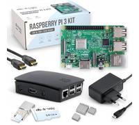 db-tronic Starter Kit para Raspberry Pi 3 B 1 GB | Edición 64 GB | Alimentación | Carcasa | HDMI | Lector USB | Disipadores | Ideal para Home Assistant y el Smart Home