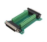 DB25MF-A Placa adaptadora de terminales sin soldadura para interfaz DB25 con mapa de pines en sistemas de adquisición de datos de dispositivos