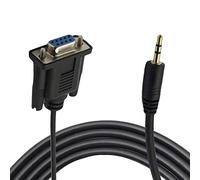 DB9 hembra a 2,5 mm, conector estéreo de 2,5 mm a DB9-F 9 pines RS232 cable convertidor de puerto serie