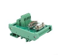 DB9-MG6 - Terminal de tornillo conector para terminal de derivación de línea principal, bloque de terminales compacto, 85 x 55 mm, color verde